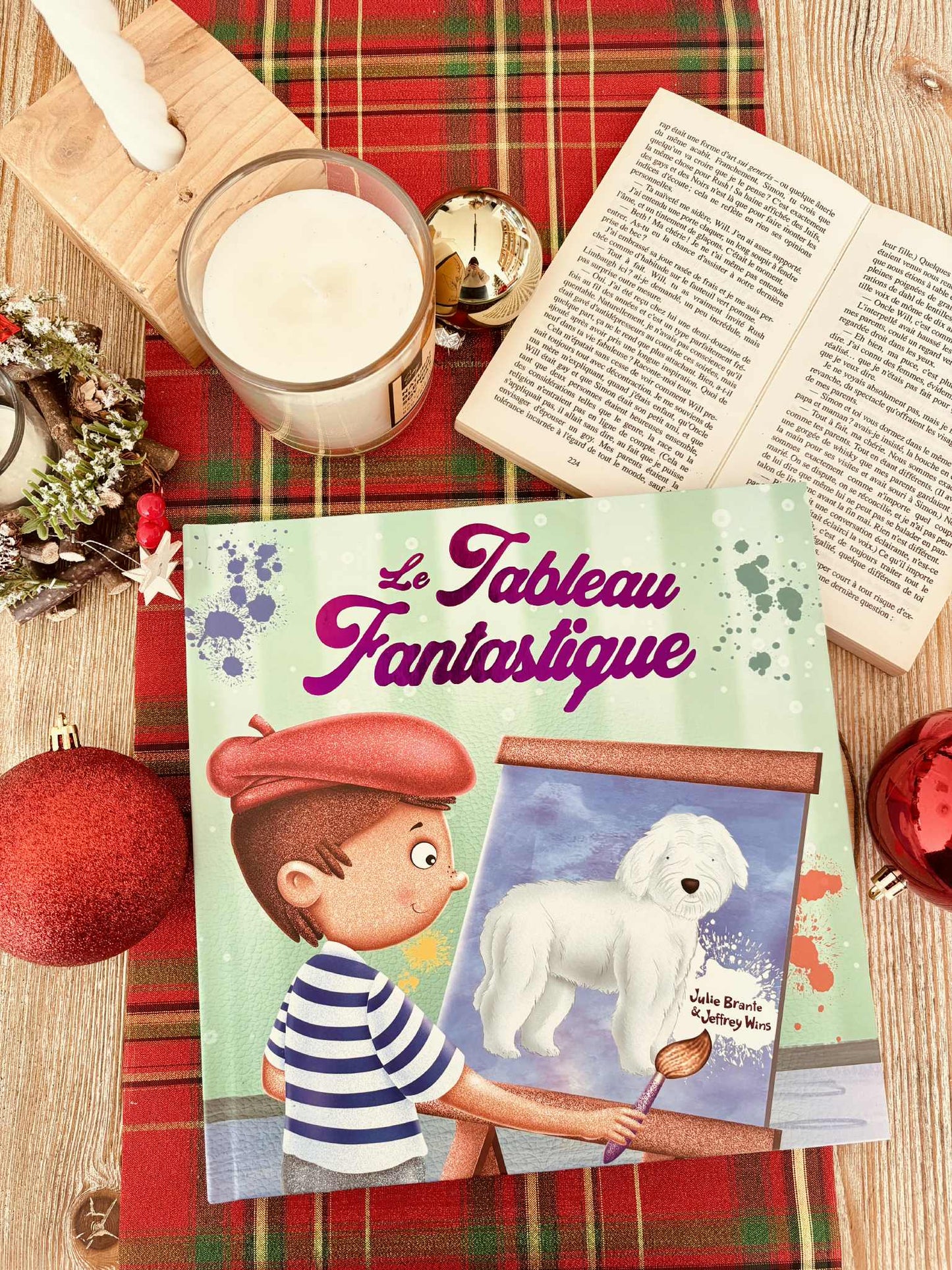 "Le tableau fantastique" de Julie Brante et Jeffrey Wins