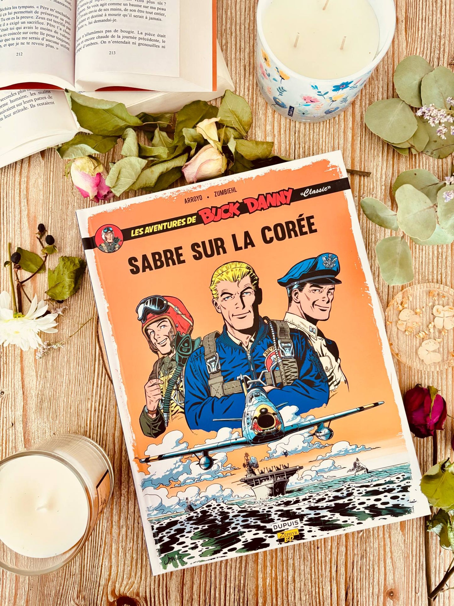 " Les aventures de Buck Danny " vol. 1 à 8 de Frédéric Zumbiehl & Jean-Michel Arroyo