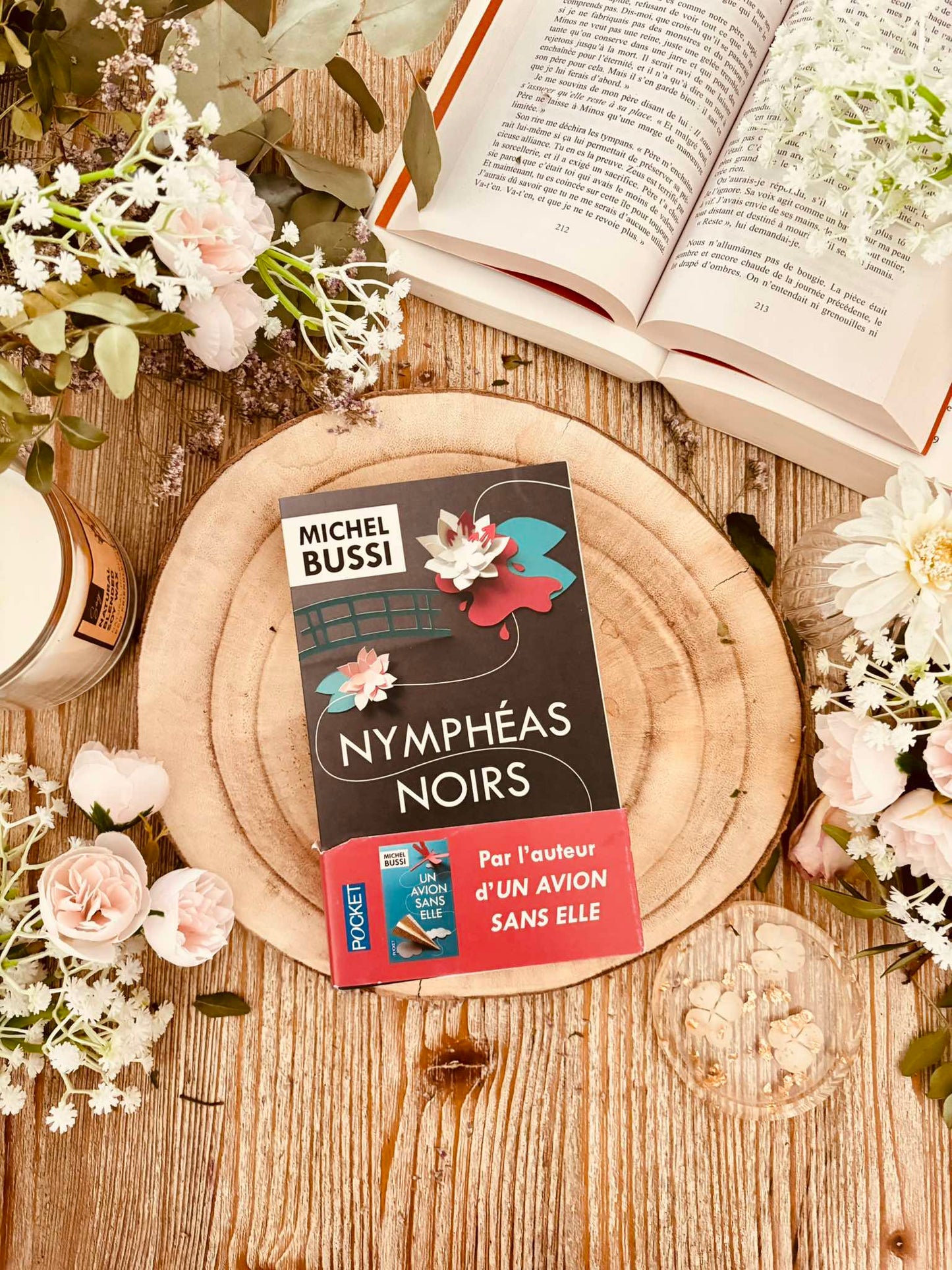 " Nymphéas noirs " de Michel Bussi