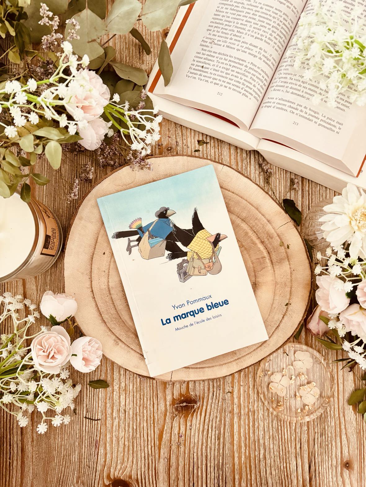 " La marque bleue " de Yvan Pommeaux