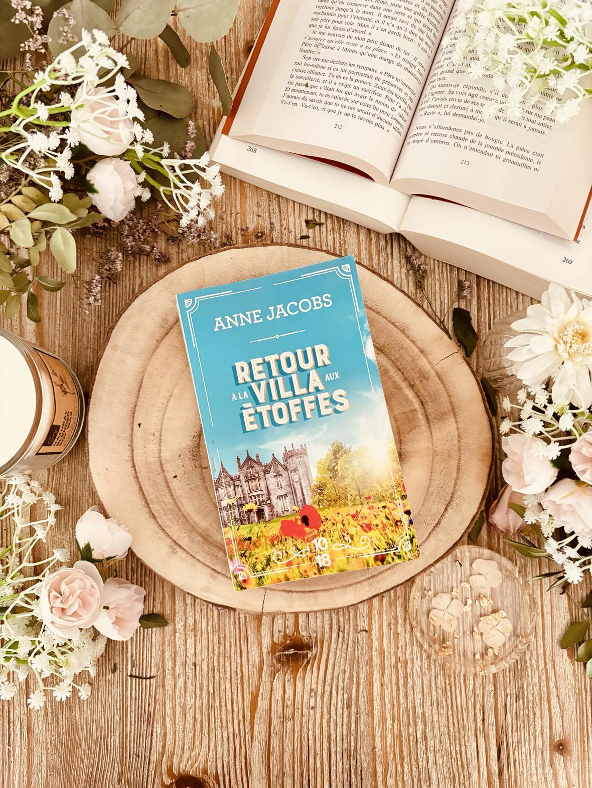 " La villa aux étoffes " d'Anne Jacobs - Vol.1, 2, 3, 4