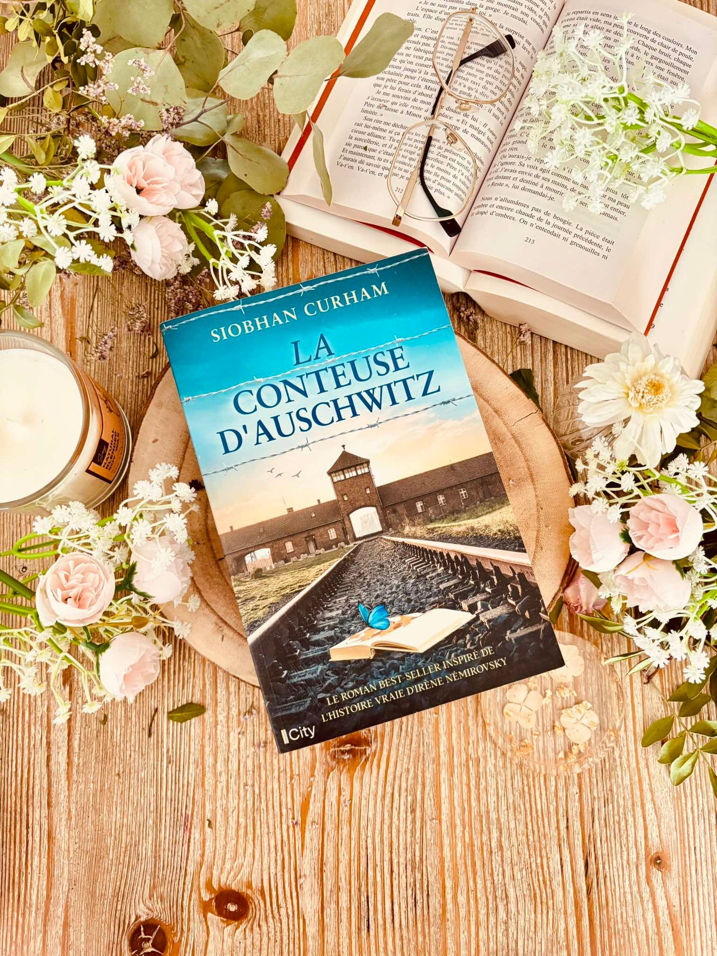 " La conteuse d'Auschwitz " de Siobhan Curham