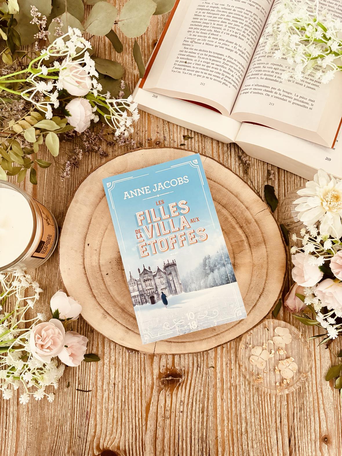 " La villa aux étoffes " d'Anne Jacobs - Vol.1, 2, 3, 4