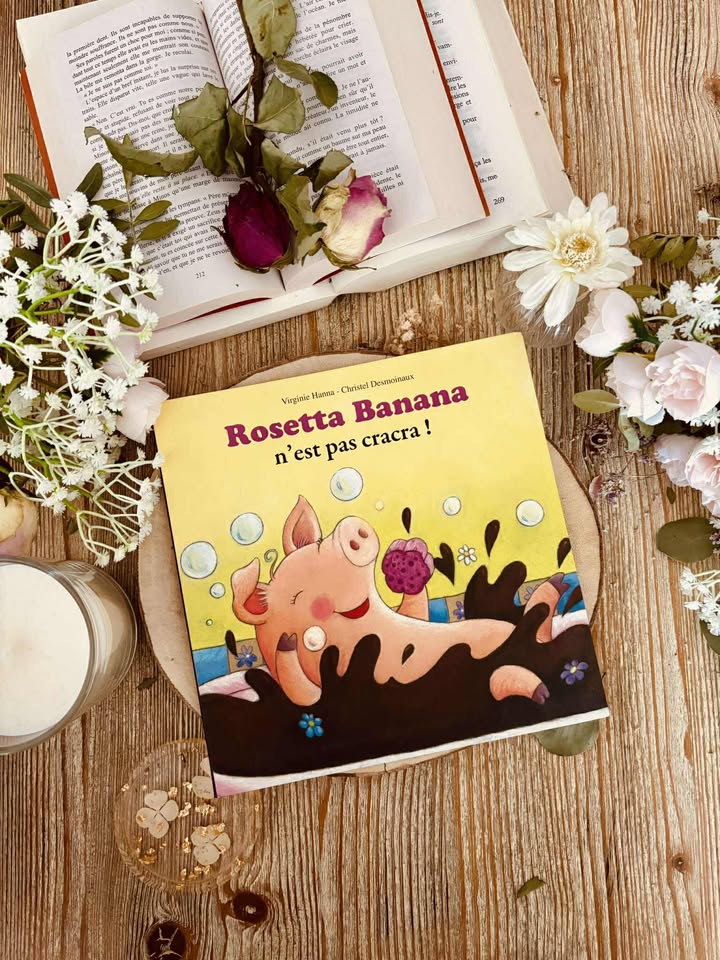 " Rosetta banana n'est pas cracra " de Virginie Hanna et Christel Desmoinaux