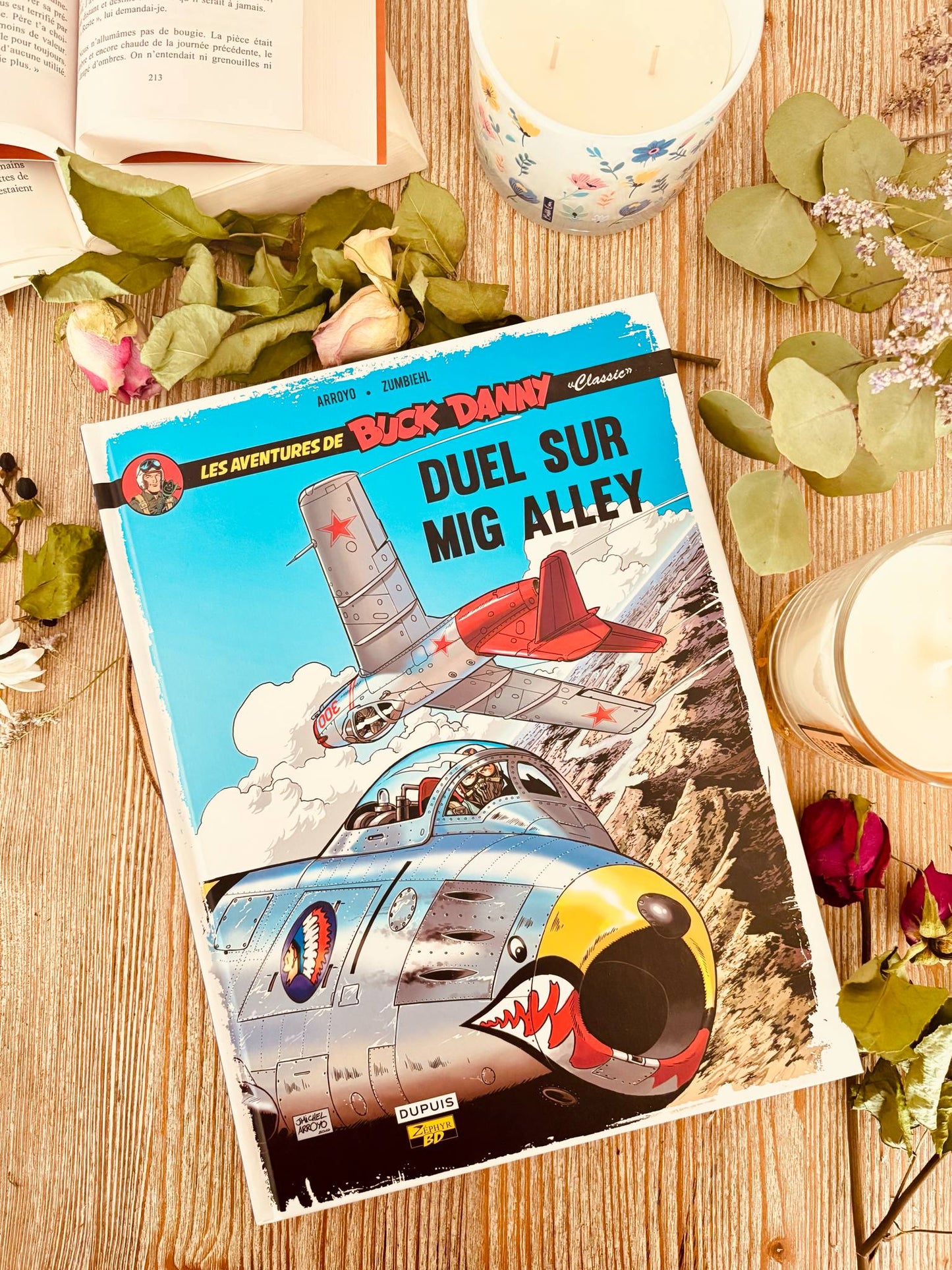 " Les aventures de Buck Danny " vol. 1 à 8 de Frédéric Zumbiehl & Jean-Michel Arroyo