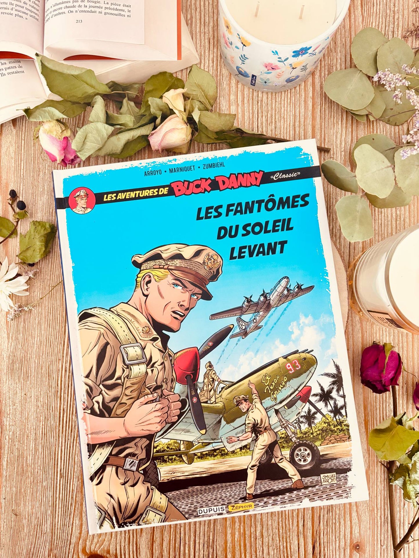 " Les aventures de Buck Danny " vol. 1 à 8 de Frédéric Zumbiehl & Jean-Michel Arroyo