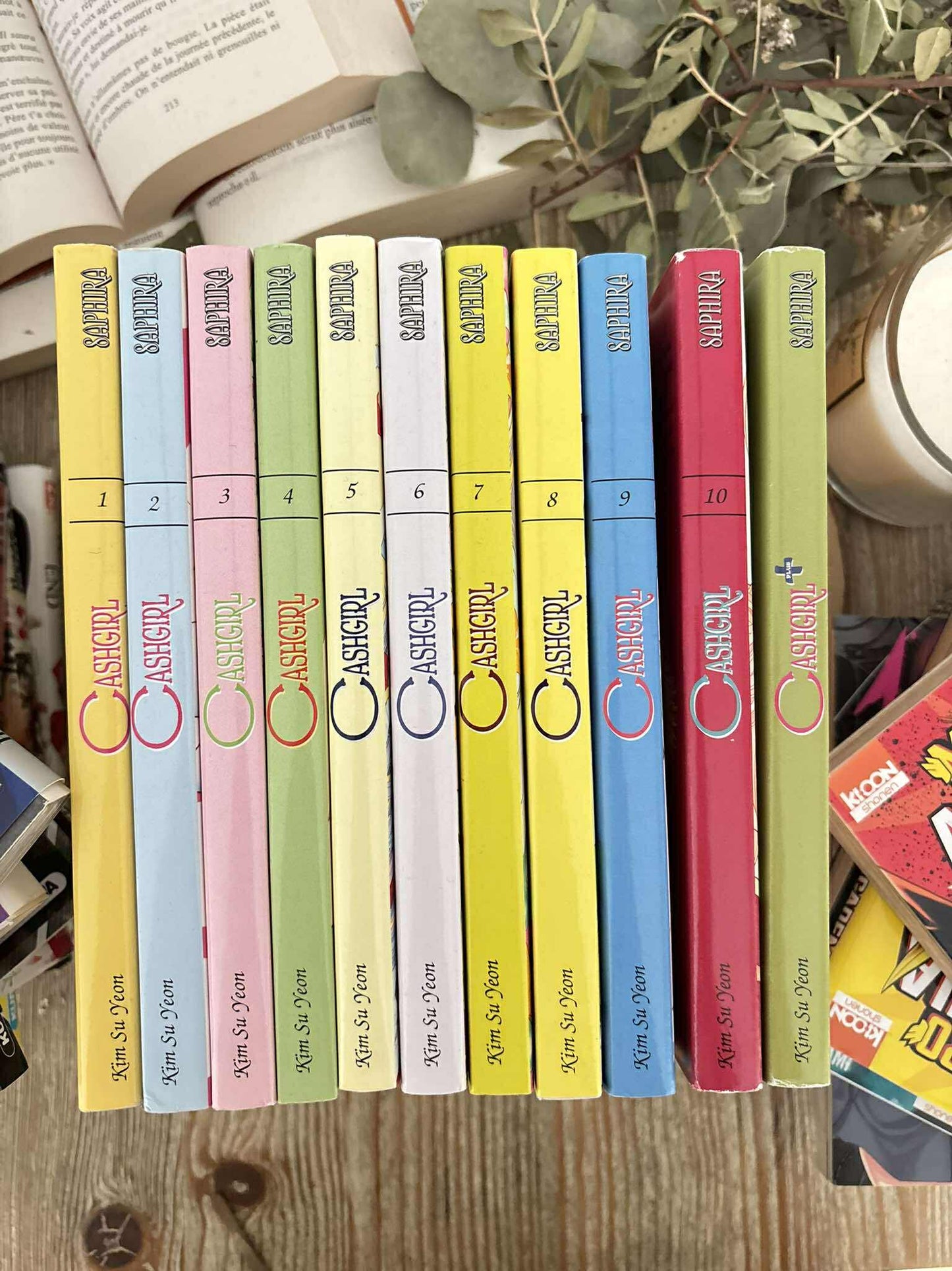 "Cashgirl - Tome 1 à 10 + bonus" de Kim Su Yeon
