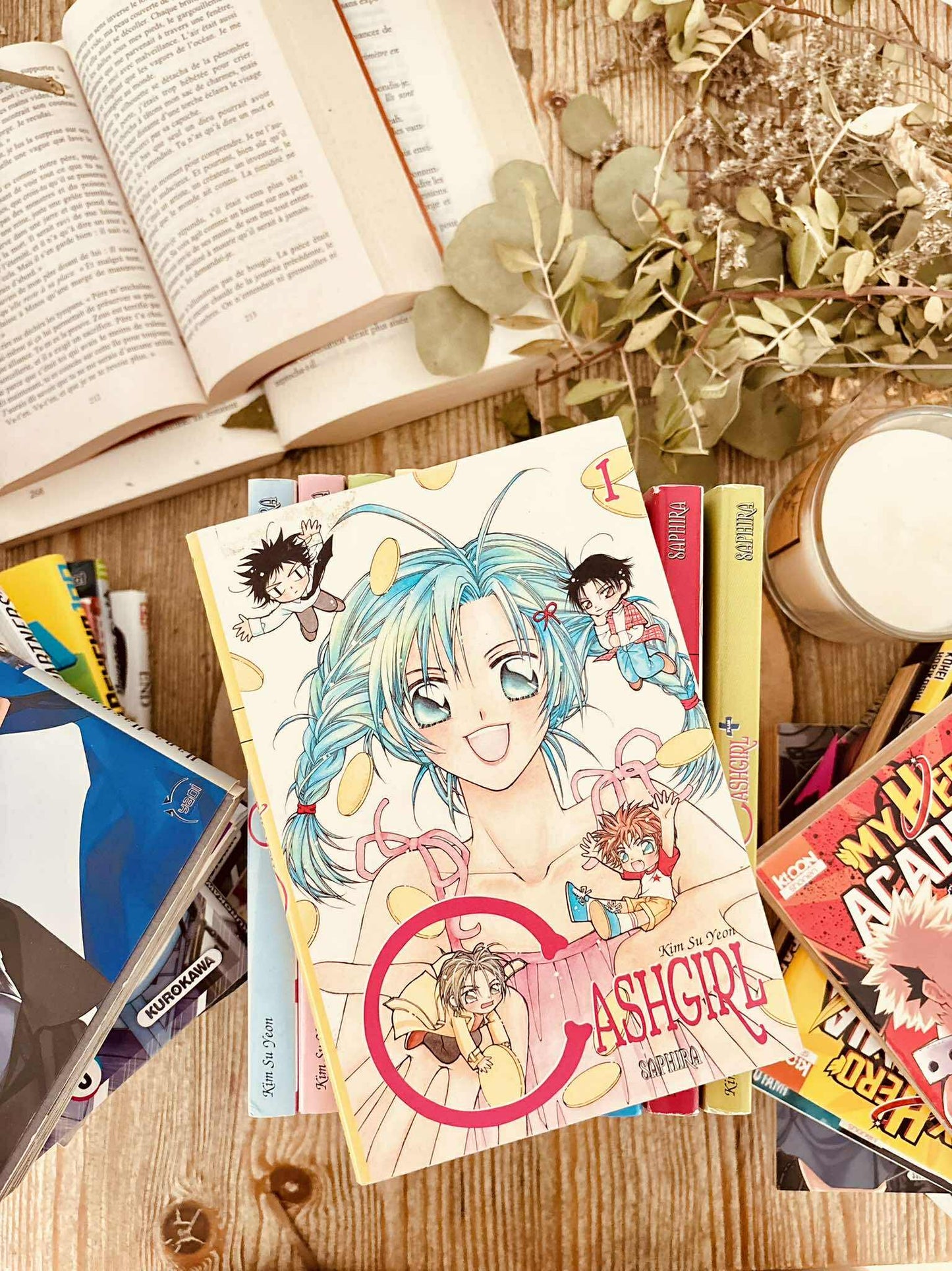 "Cashgirl - Tome 1 à 10 + bonus" de Kim Su Yeon