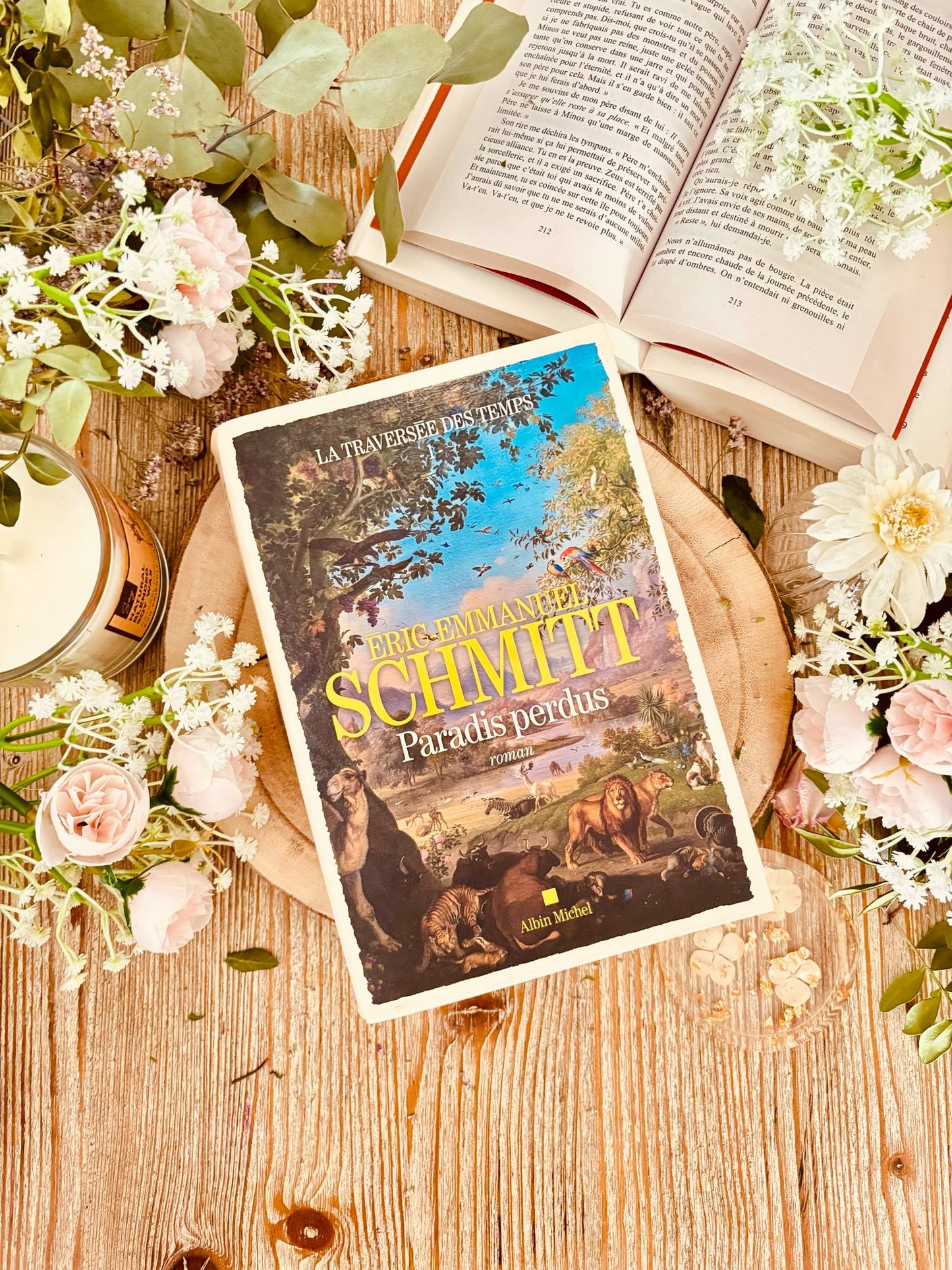 " La Traversée des temps - Paradis perdus" - Vol.1 d'Eric-Emmanuel Schmitt