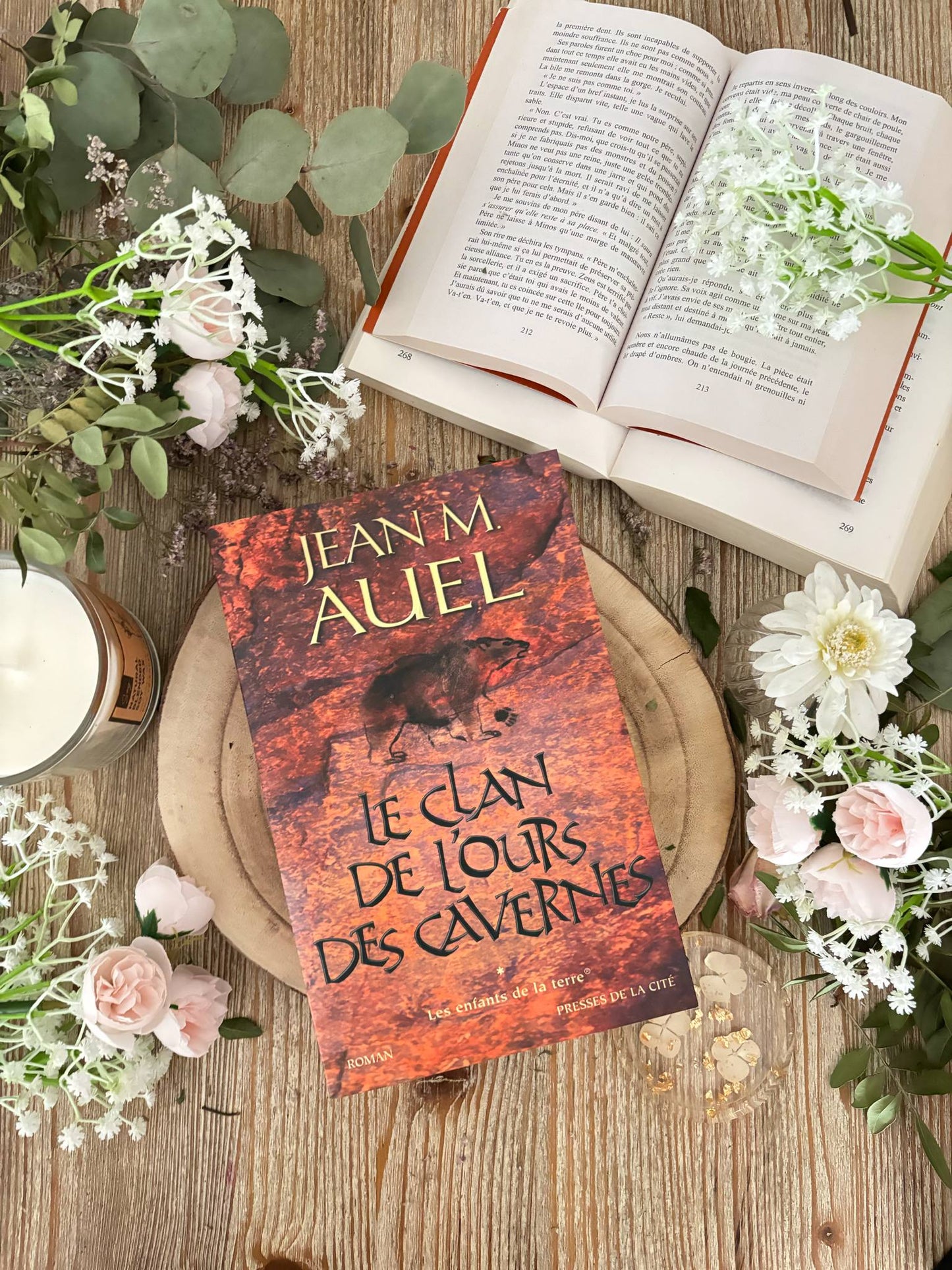 "Les Enfants de la Terre " - vol.1, 2, 3, 4 et 5 de Jean M. Auel