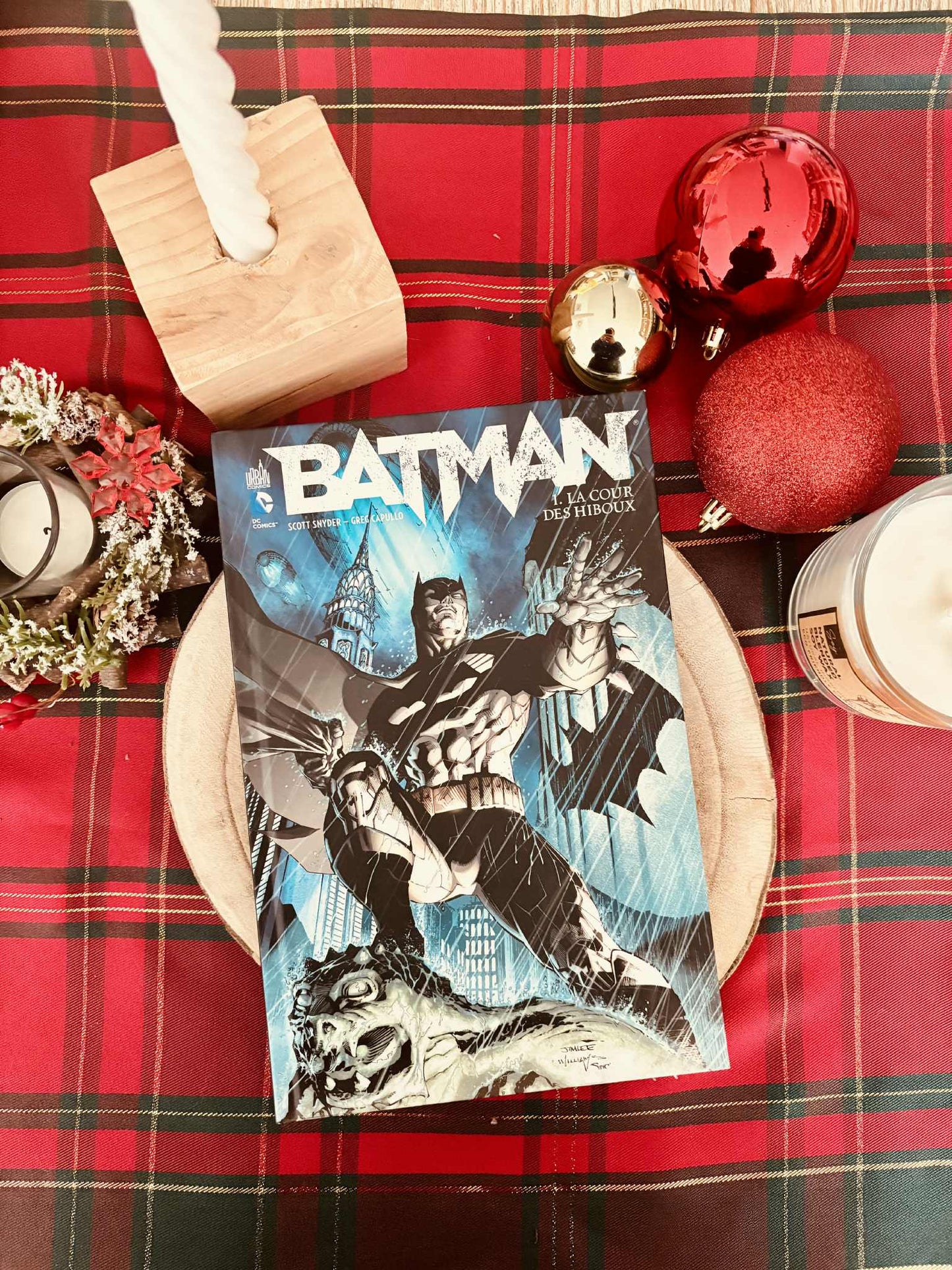 " Batman - tome 1. La cour des hiboux" de Scott Snyder et Greg Capullo