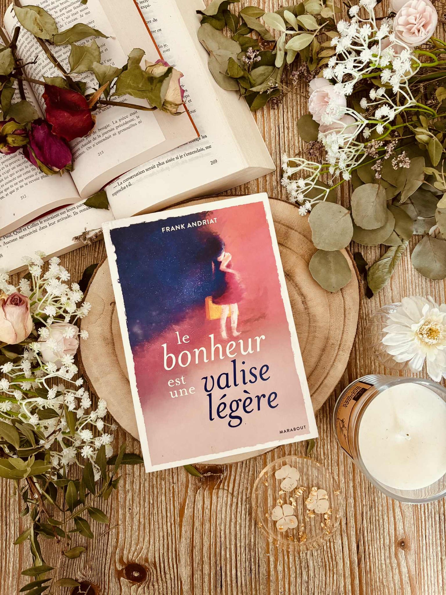 "Le bonheur est une valise légère" de Frank Andriat