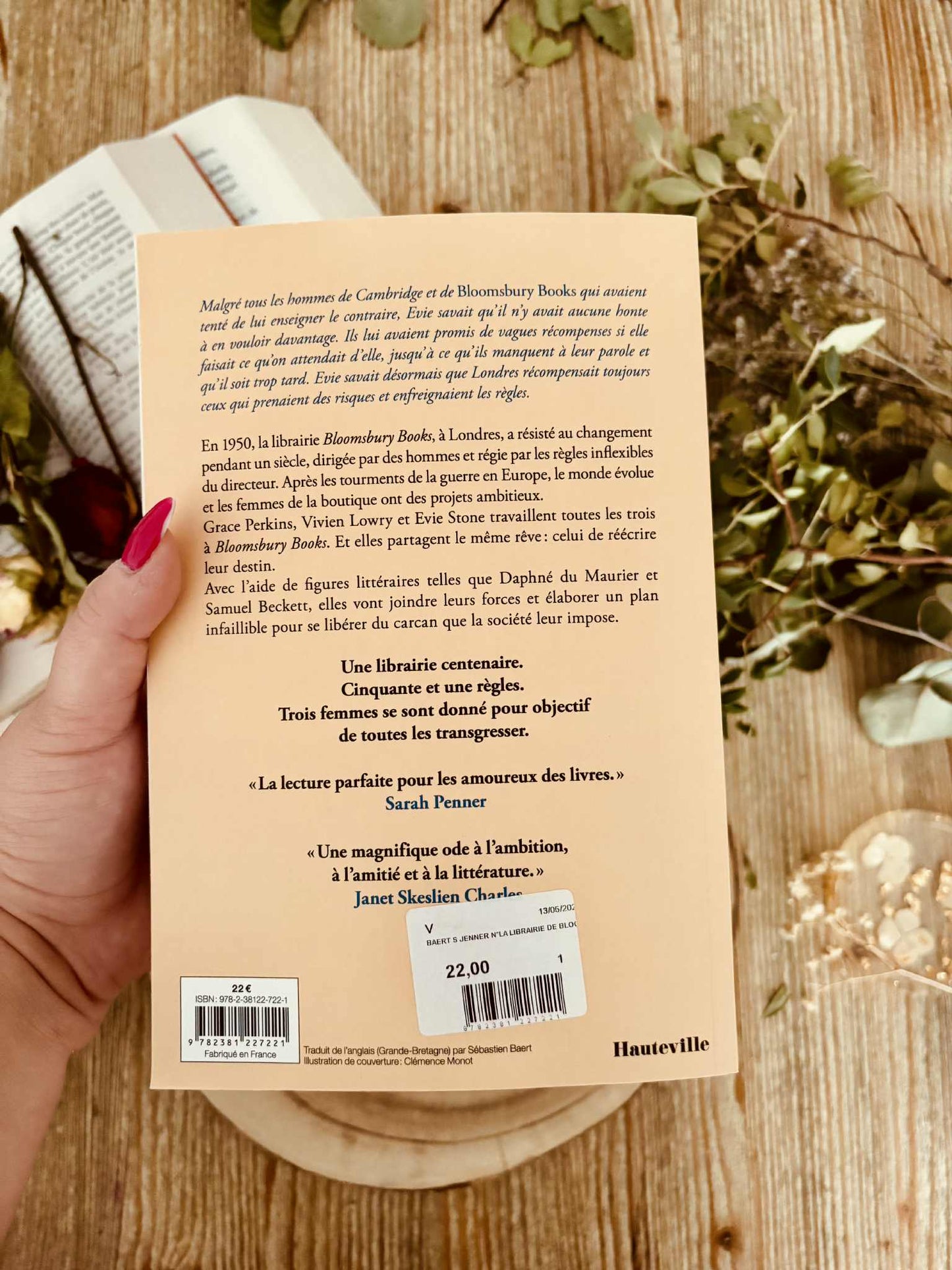 " La librairie de Bloomsbury" de Natalie Jenner