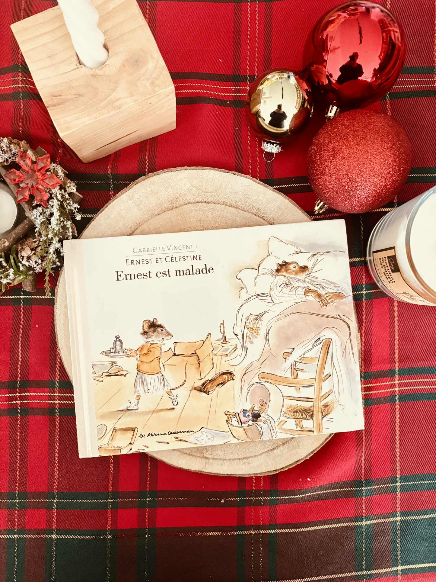 "Ernest et Célestine - Ernest est malade" de Gabrielle Vincent
