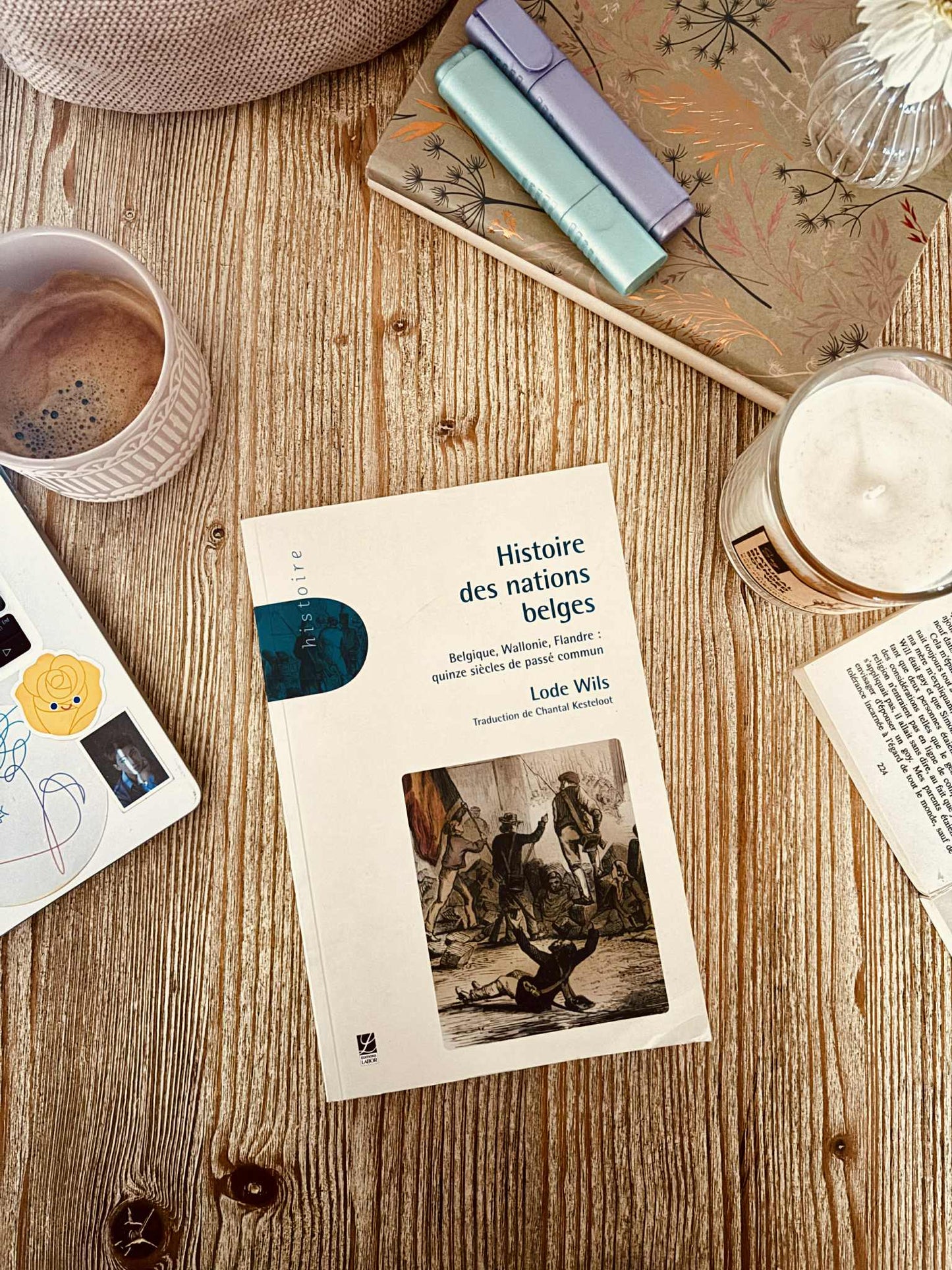 "Histoire des nations belges" de Lode Wils
