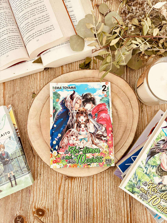 "Le Roi-Démon et moi, et nos 10 enfants - Tome 2 " d'Ema Toyama